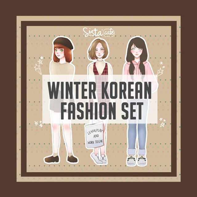 ตัวอย่าง ภาพหน้าปก:Winter Korean  Fashion Set หนาวนี้แมทช์ยังไงให้ดูเกาหลี