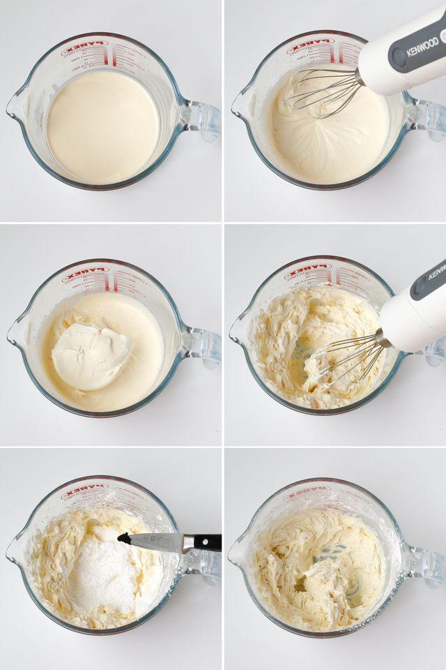 รูปภาพ:https://images.britcdn.com/wp-content/uploads/2015/12/Apple-fries-with-caramel-swirled-cheesecake-dip-step1-collage.jpg