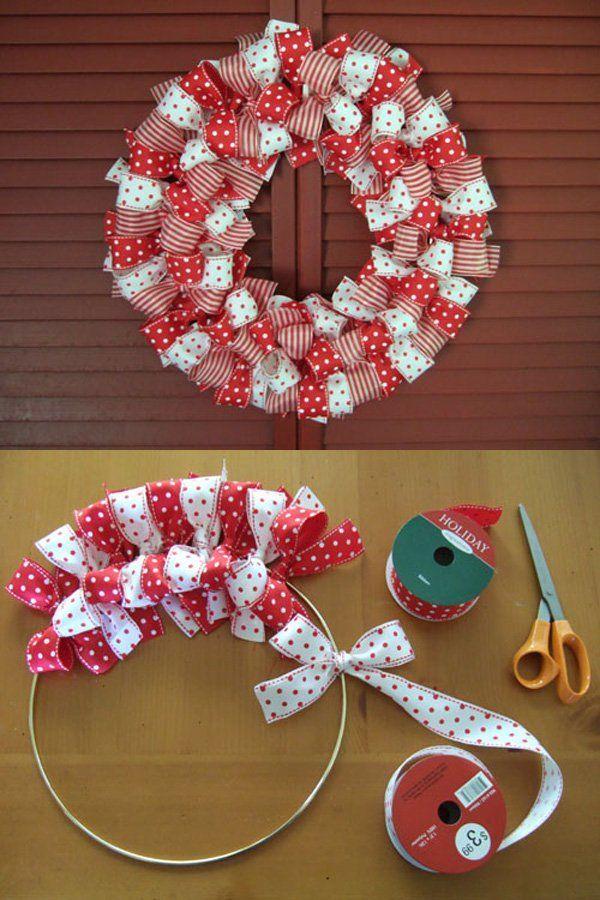รูปภาพ:http://www.cuded.com/wp-content/uploads/2016/11/Easy-To-Make-Christmas-Ribbon-Wreath.jpg