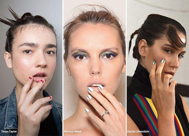 รูปภาพ:http://cdn.fashionisers.com/wp-content/uploads/2015/11/spring_summer_2016_nail_trends_striped_nail_art.jpg