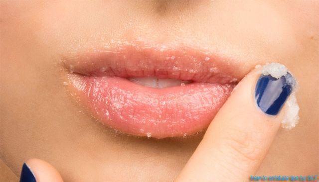 รูปภาพ:http://darklipstips.com/wp-content/uploads/2015/04/How-to-exfoliate-lips.jpg