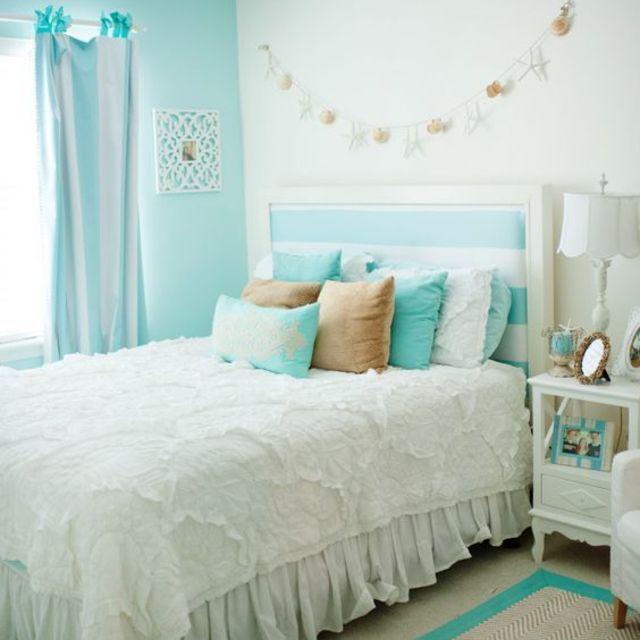 ภาพประกอบบทความ หลับฝันดีตลอดคืน กับ "ไอเดียห้องนอนสีฟ้า-ขาว" สีสบายตา ชวนฝันสไตล์วัยรุ่น ♥