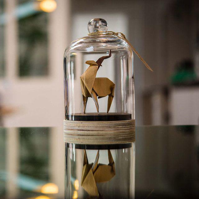 รูปภาพ:http://static.boredpanda.com/blog/wp-content/uploads/2017/01/origami-animals-glass-jar-florigami-54.jpg