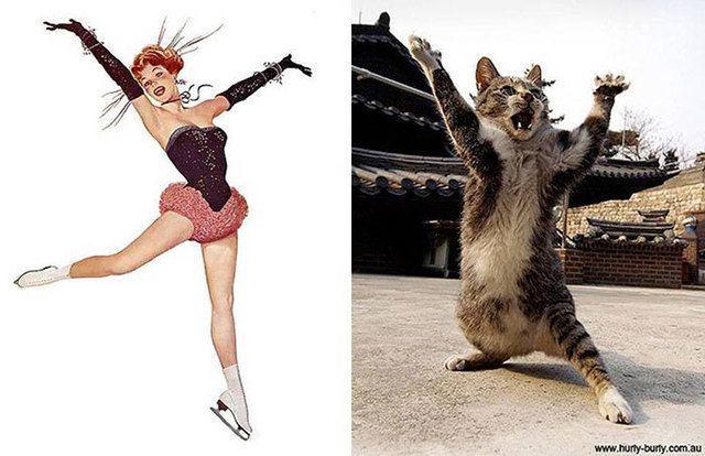 รูปภาพ:http://static.boredpanda.com/blog/wp-content/uploads/2016/12/cats-vintage-pin-up-girls-32-586667084f480__700.jpg