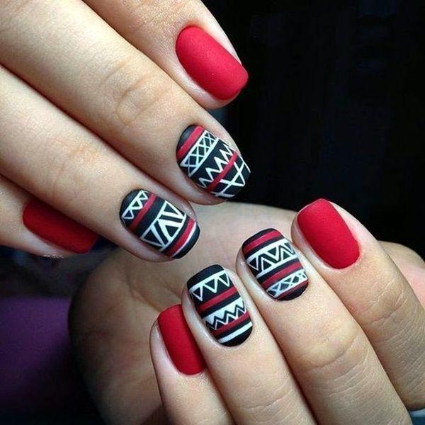 รูปภาพ:http://www.fenzyme.com/wp-content/uploads/2016/10/Beautiful-Tribal-Nails-Art-11.jpg