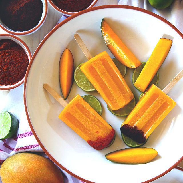 ตัวอย่าง ภาพหน้าปก:'Tequila-Spiked Mango Popsicles with Chile' ไอติมแท่งรสหวานปนเผ็ด เด็ดสะท้านถึงใจ