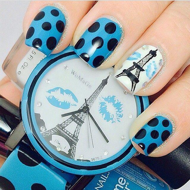 รูปภาพ:http://www.prettydesigns.com/wp-content/uploads/2015/08/Cool-Nail-Design-Idea-for-2016.jpg