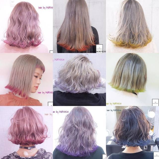 ภาพประกอบบทความ สวยปังส์สั่งได้ รวมสีผมสวยมาก จากช่างทำผมที่ญี่ปุ่น ใน IG : shachu_hair