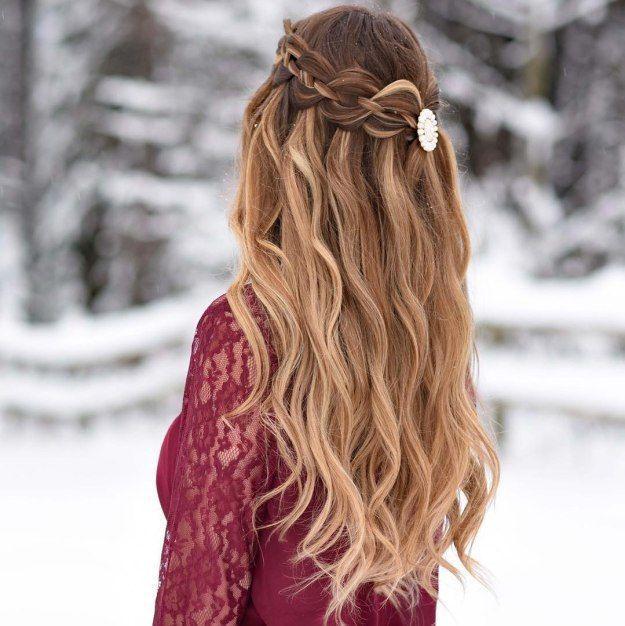 รูปภาพ:http://i1.wp.com/therighthairstyles.com/wp-content/uploads/2017/01/12-waterfall-braid-half-updo.jpg?zoom=1.25&resize=500%2C501