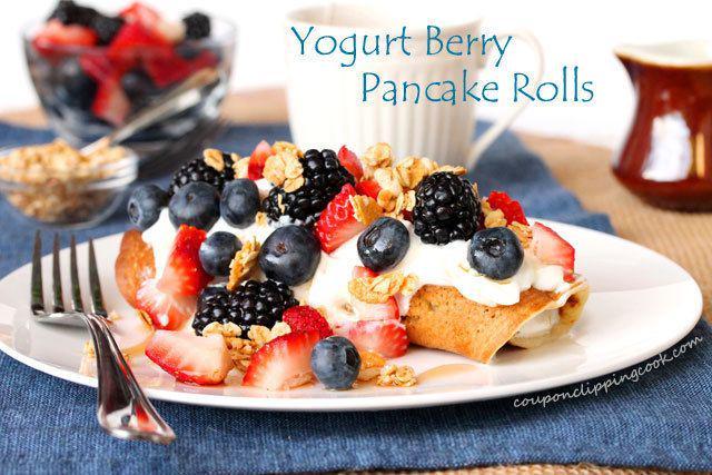 รูปภาพ:http://www.couponclippingcook.com/wp-content/uploads/2014/02/Yogurt-berry-pancake-rolls.jpg