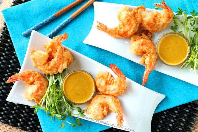 รูปภาพ:http://www.couponclippingcook.com/wp-content/uploads/2015/02/3-Tempura-Shrimp-with-Honey-Mustard-Sauce.jpg