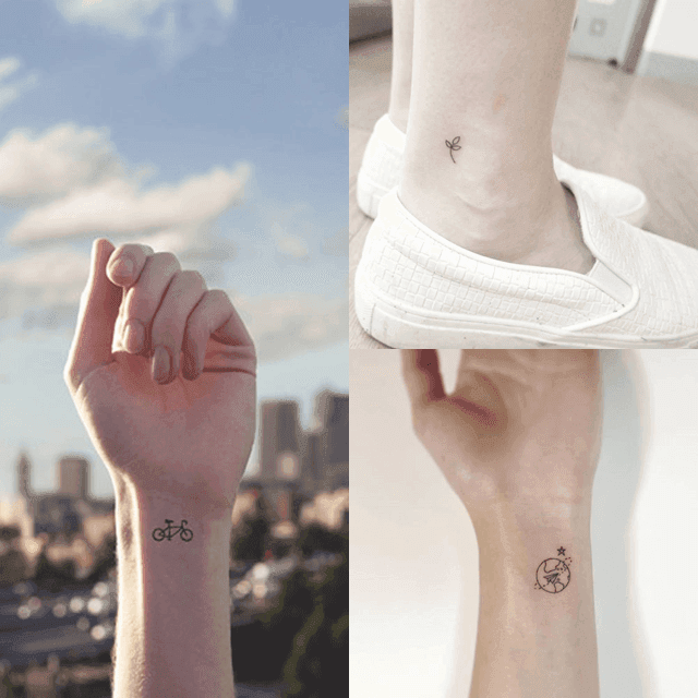 ภาพประกอบบทความ เทรนด์ฮอตปี 2017 กับไอเดียรอยสัก 'Minimal Tattoo!!'