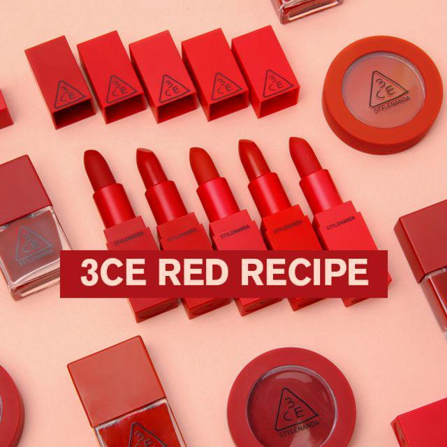 ตัวอย่าง ภาพหน้าปก:อัพเดทคอลเลคชั่นใหม่ 3CE " RED RECIPE " แดงเจิดรับวาเลนไทน์