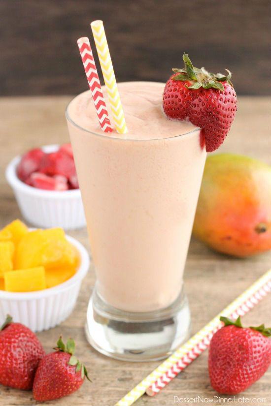 รูปภาพ:http://www.dessertnowdinnerlater.com/wp-content/uploads/2015/04/Strawberry-Mango-Dairy-Free-Smoothie-1.jpg