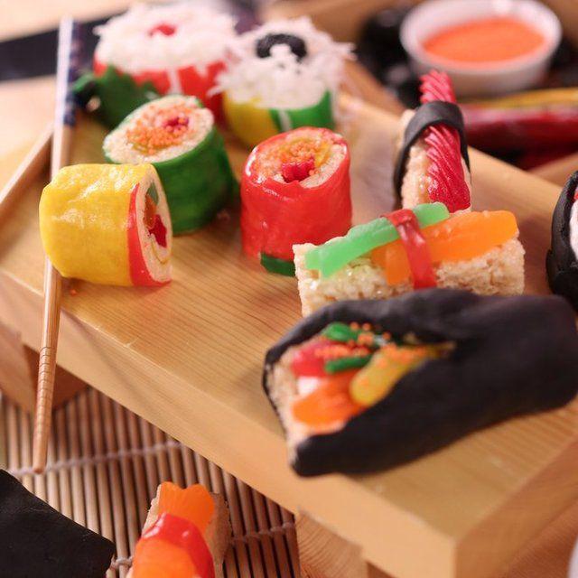 ตัวอย่าง ภาพหน้าปก:ของหวานในรูปแบบข้าวปั้น "Sushi Candy" สุดน่ารัก เห็นแล้วต้องอยากลอง!