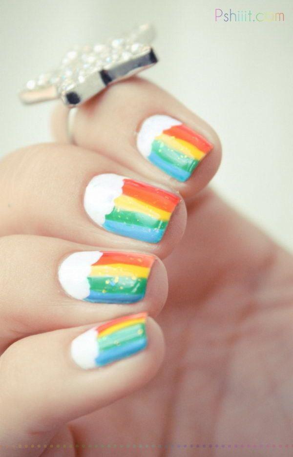 รูปภาพ:http://ideastand.com/wp-content/uploads/2014/11/rainbow-nail-designs/5-cool-rainbow-nail-designs.jpg