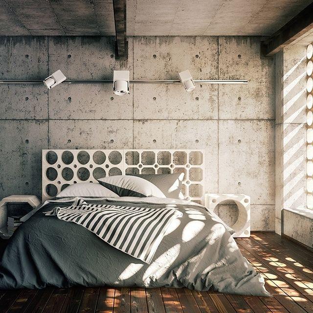 ภาพประกอบบทความ ห้องนอนสุดแนว สไตล์ Industrial Bedroom สายเท่ เน้นหนักจัดเต็ม คูลสุดๆ 