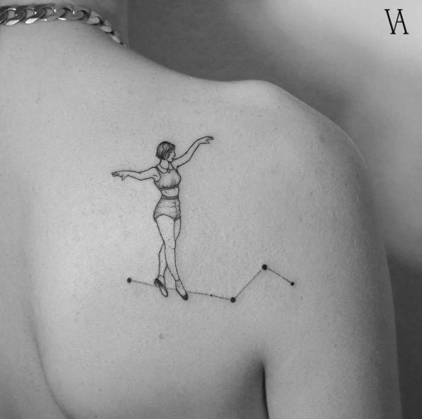 รูปภาพ:http://tattooblend.com/wp-content/uploads/2016/08/tight-rope-walker-tattoo.jpg