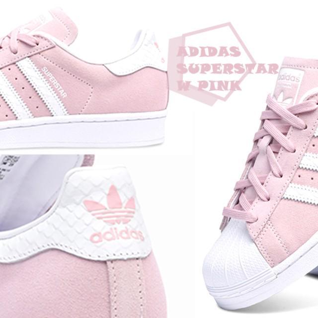 ภาพประกอบบทความ ส่องความสวย กับ รองเท้า 'Adidas Superstar W' สีชมพู สวยชิคสุด
