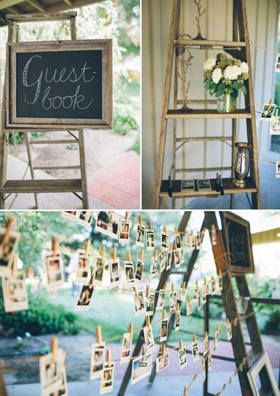 รูปภาพ:http://www.deerpearlflowers.com/wp-content/uploads/2016/08/rustic-country-polaroid-wedding-guest-book.jpg