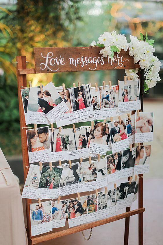 รูปภาพ:http://www.deerpearlflowers.com/wp-content/uploads/2016/08/Polaroid-Guest-Message-Wedding-Decor.jpg