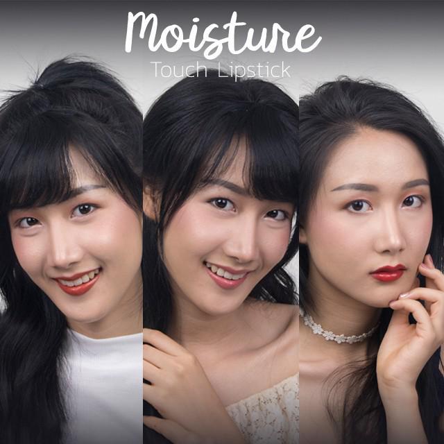 ภาพประกอบบทความ ปากสวยน่าจุ๊บ! ด้วยลิป 14 สี 'THE FACE SHOP MOISTURE TOUCH LIPSTICK' สวยปังแบบสาวเกาหลี!