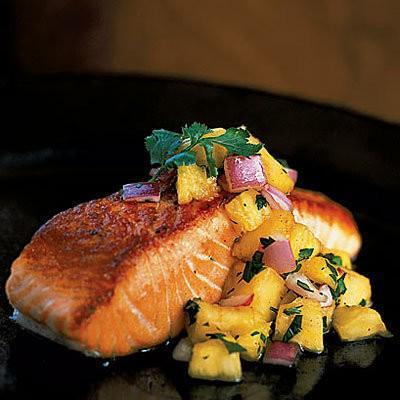 รูปภาพ:http://cdn-img.health.com/sites/default/files/styles/400x400/public/styles/400x400/public/styles/main/public/grill-salmon-pineapple-400x400.jpg?itok=CTt0jLtl