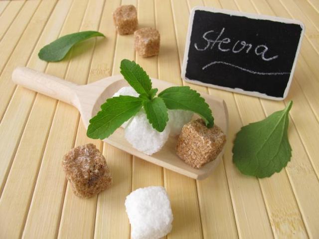 รูปภาพ:http://blogs.studentlife.utoronto.ca/lifeatuoft/files/2016/11/stevia-leaves-and-sugar-cubes.jpg