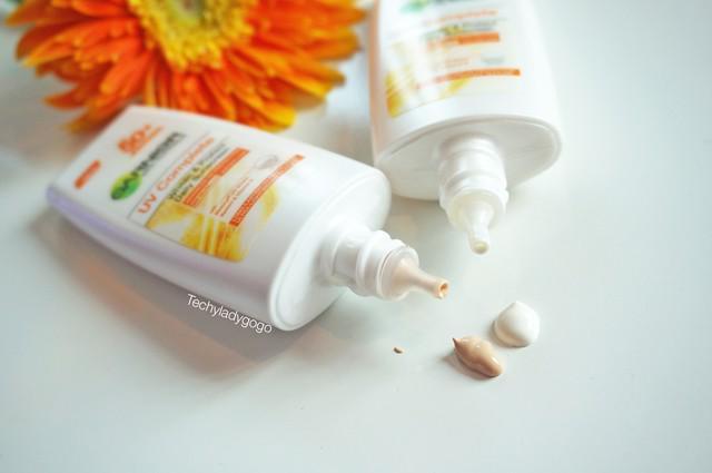 รูปภาพ:http://1.bp.blogspot.com/-fgiTQ3REg-Y/VC_M82YK8UI/AAAAAAAAIRE/C7emW6tBwzc/s1600/GARNIER-UV-Complete-Whiten-Protect-Daily-Sunscreen-review-texture-1.jpg