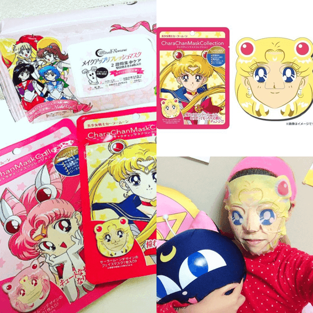 ภาพประกอบบทความ 'Sailor Moon Mask' มาส์กหน้าลายเซเลอร์มูน มาส์กปุ๊ปเป็นเซเลอร์มูนปั๊ป!!!