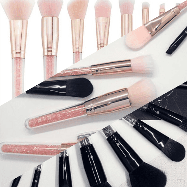 ตัวอย่าง ภาพหน้าปก:Rose Gold Diamond Brush เซ็ตแปรงแต่งหน้าฃนนุ่ม คุณภาพระดับพรีเมี่ยม!!