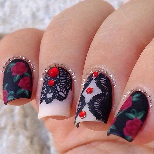 รูปภาพ:http://hative.com/wp-content/uploads/2014/11/lace-nail-art-designs/14-fashionable-lace-nail-art-designs.jpg