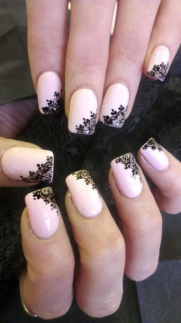 รูปภาพ:http://hative.com/wp-content/uploads/2014/11/lace-nail-art-designs/12-fashionable-lace-nail-art-designs.jpg