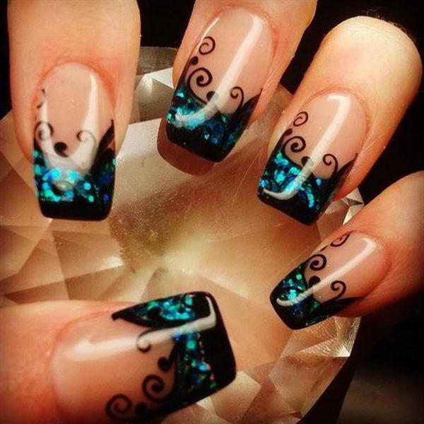 รูปภาพ:http://hative.com/wp-content/uploads/2014/11/lace-nail-art-designs/13-fashionable-lace-nail-art-designs.jpg