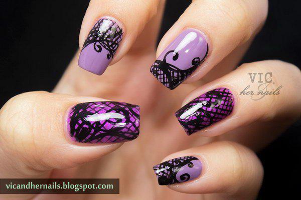 รูปภาพ:http://hative.com/wp-content/uploads/2015/07/purple-nails/16-purple-nail-art-designs.jpg