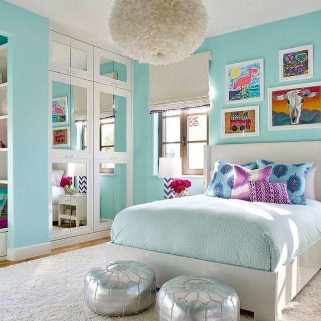 ภาพประกอบบทความ ไอเดียแต่งห้องนอนโทนสี 'ฟ้า-ขาว' สวยเบา สบายตา #ห้องนอนต้องได้นอน