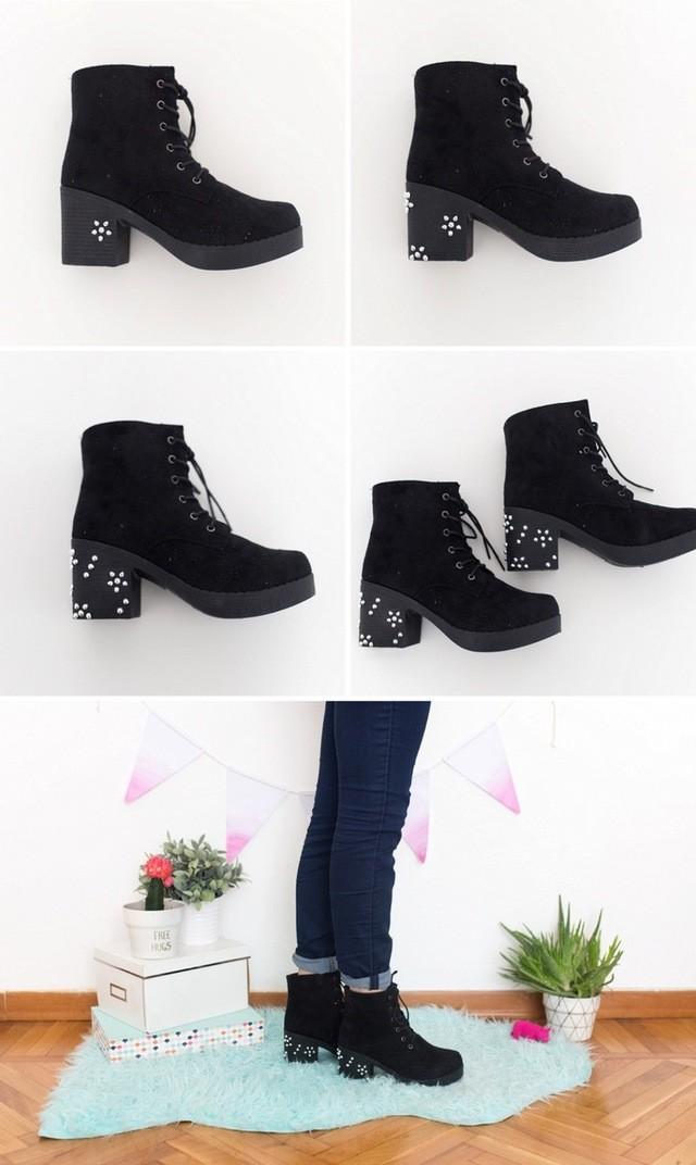 รูปภาพ:https://images.britcdn.com/wp-content/uploads/2017/04/DIY-Embellished-Chunky-Heels_0003.jpg?fit=max&w=800