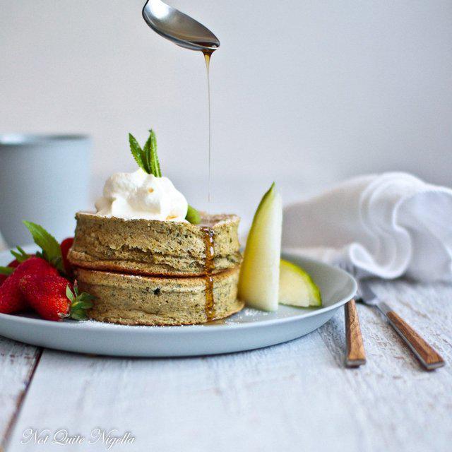 ตัวอย่าง ภาพหน้าปก:วิธีทำ 'Green Tea Souffle Pancake' แพนเค้กชาเขียวนุ้ม นุ่ม ละลายในปากชัวร์ 