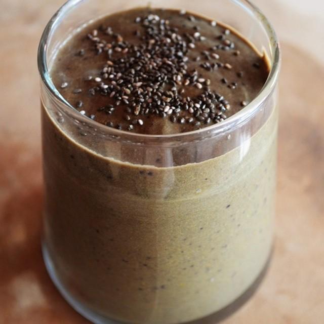 ตัวอย่าง ภาพหน้าปก:แจกสูตร Chocolate Chia Smoothie สมูทตี้ช็อกโกแลตใส่เมล็ดเชีย รสเด็ด ดีต่อสุขภาพ