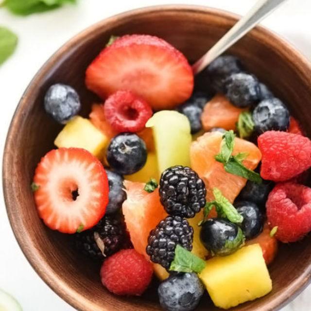 ภาพประกอบบทความ 25 ไอเดีย 'Fruit Salad' แสนคัลเลอร์ฟูลที่เต็มไปด้วยประโยชน์ต่อสุขภาพมากมาย!