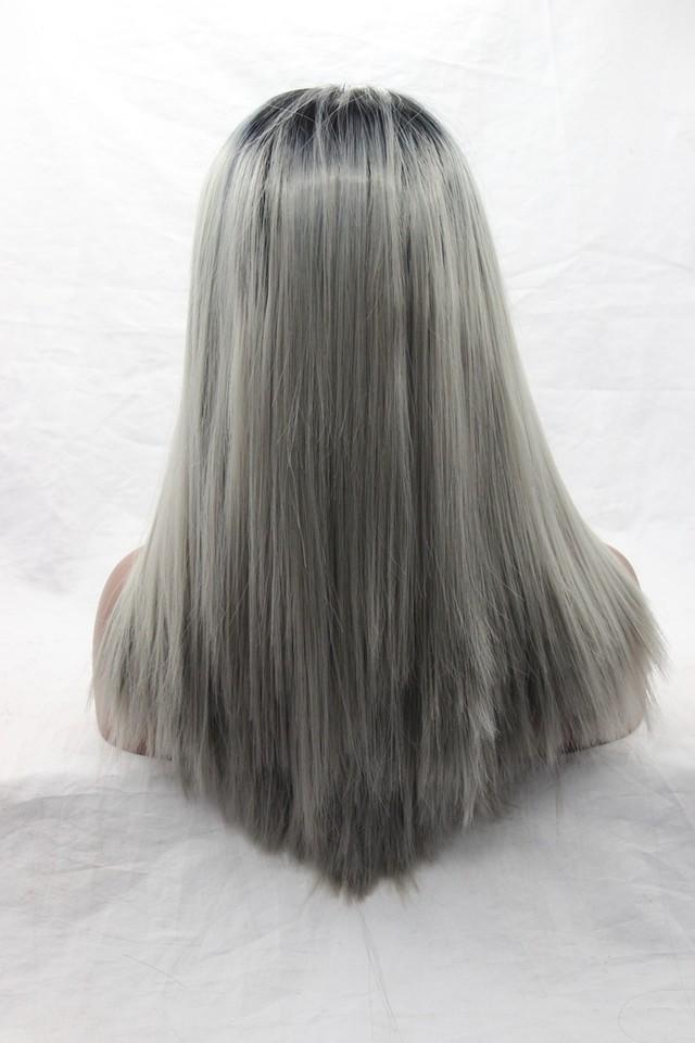 รูปภาพ:https://ae01.alicdn.com/kf/HTB1YWbnMXXXXXcAXFXXq6xXFXXXk/Synthetic-Straight-Hair-Ombre-1b-Medium-Grey-Short-Celebrity-Hairstyles-Base-Material-Swiss-Lace-Heat-Resistent.jpg