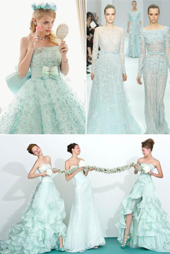 รูปภาพ:http://www.weddinginclude.com/wp-content/uploads/2016/05/Mint-wedding-dresses.jpg