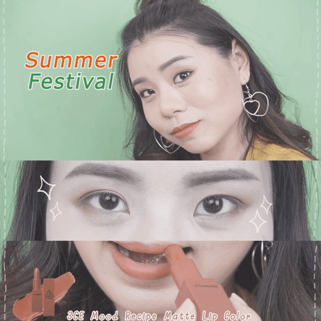 ภาพประกอบบทความ ฮาวทู แต่งหน้าสไตล์ 'Summer Festival Make-up' แจกความสดใสรับหน้าร้อน!