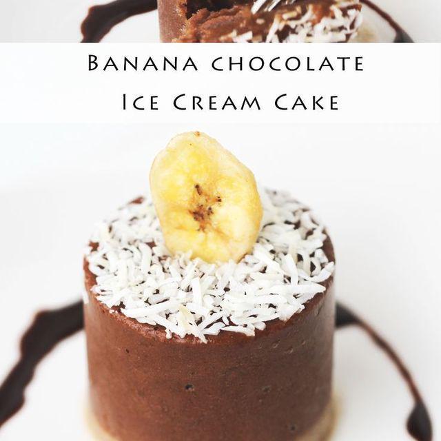 ตัวอย่าง ภาพหน้าปก:ชวนทำ ไอศกรีมเค้ก กล้วยหอม-ช็อกโกแลตแคลอรี่น้อย สำหรับสาวคุมน้ำหนัก