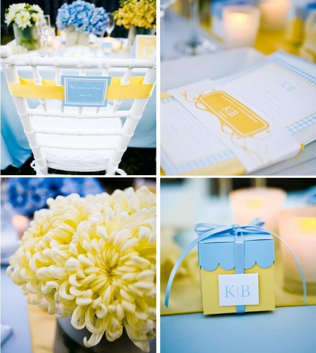 รูปภาพ:http://trendybride.net/wp-content/uploads/2012/07/baby-blue-and-yellow-wedding-inspiraton.jpg