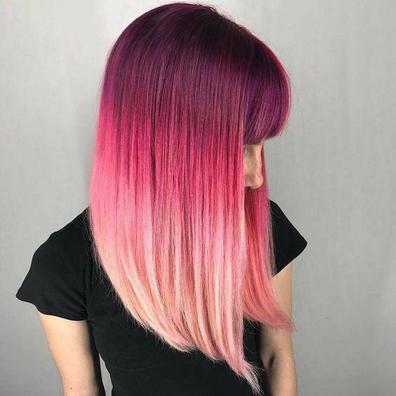 รูปภาพ:http://hairstylehub.com/wp-content/uploads/2017/08/Vibrant-pink-color-melt.jpg