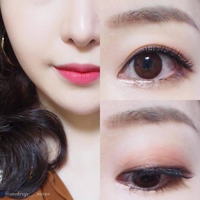 ภาพประกอบบทความ ส่องไอเดียแต่งหน้า 'ลุคหวานโทนชมพู' จาก IG : makeup___meow สวยใส สุภาพสุดๆ 