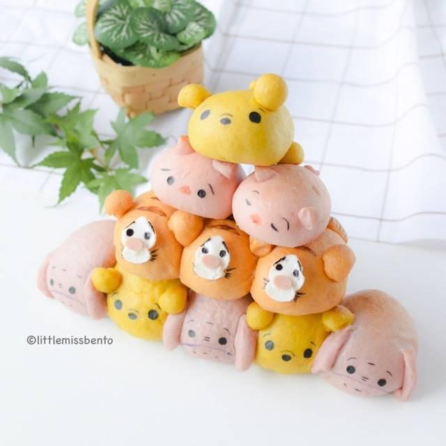 ภาพประกอบบทความ สูตร ขนมปัง 3 มิติ 'Pooh Tsum Tsum' น่ารักทะลุจอ ♥