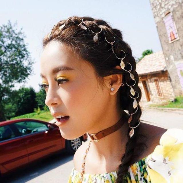 ภาพประกอบบทความ แต่งทรงผมให้ไม่เหมือนใคร ด้วยไอเทม 'Hair Rings' ให้ลุคสวยแบบซนๆ