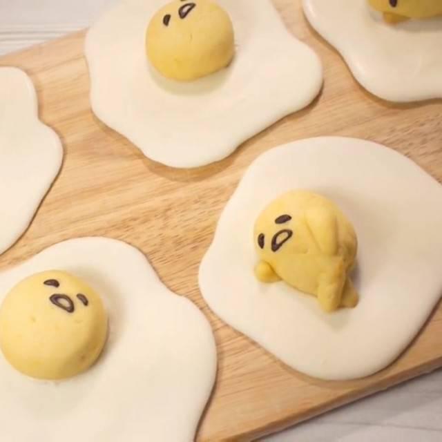ภาพประกอบบทความ สูตร 'คุกกี้ไข่ขี้เกียจ' Gudetama Lemon Cookies (っ´ω`ｃ) ~